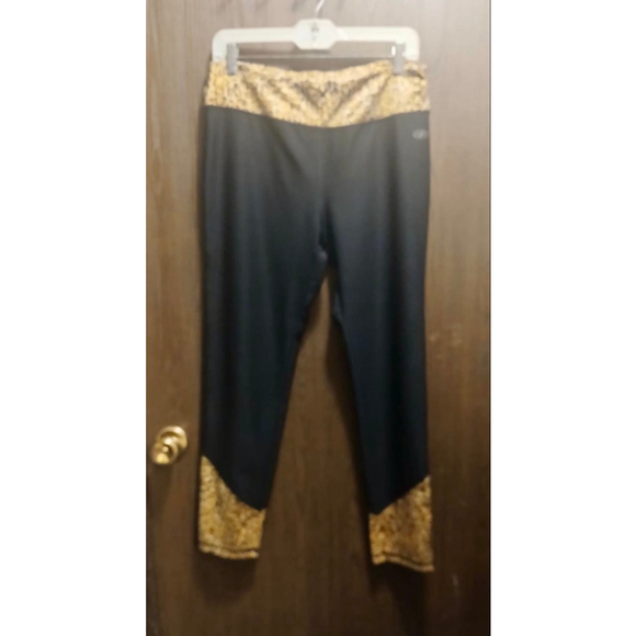 NYL Women's Leopard Print Activewear Leggings - Size XL - JC 279 - Picture 7 of 8